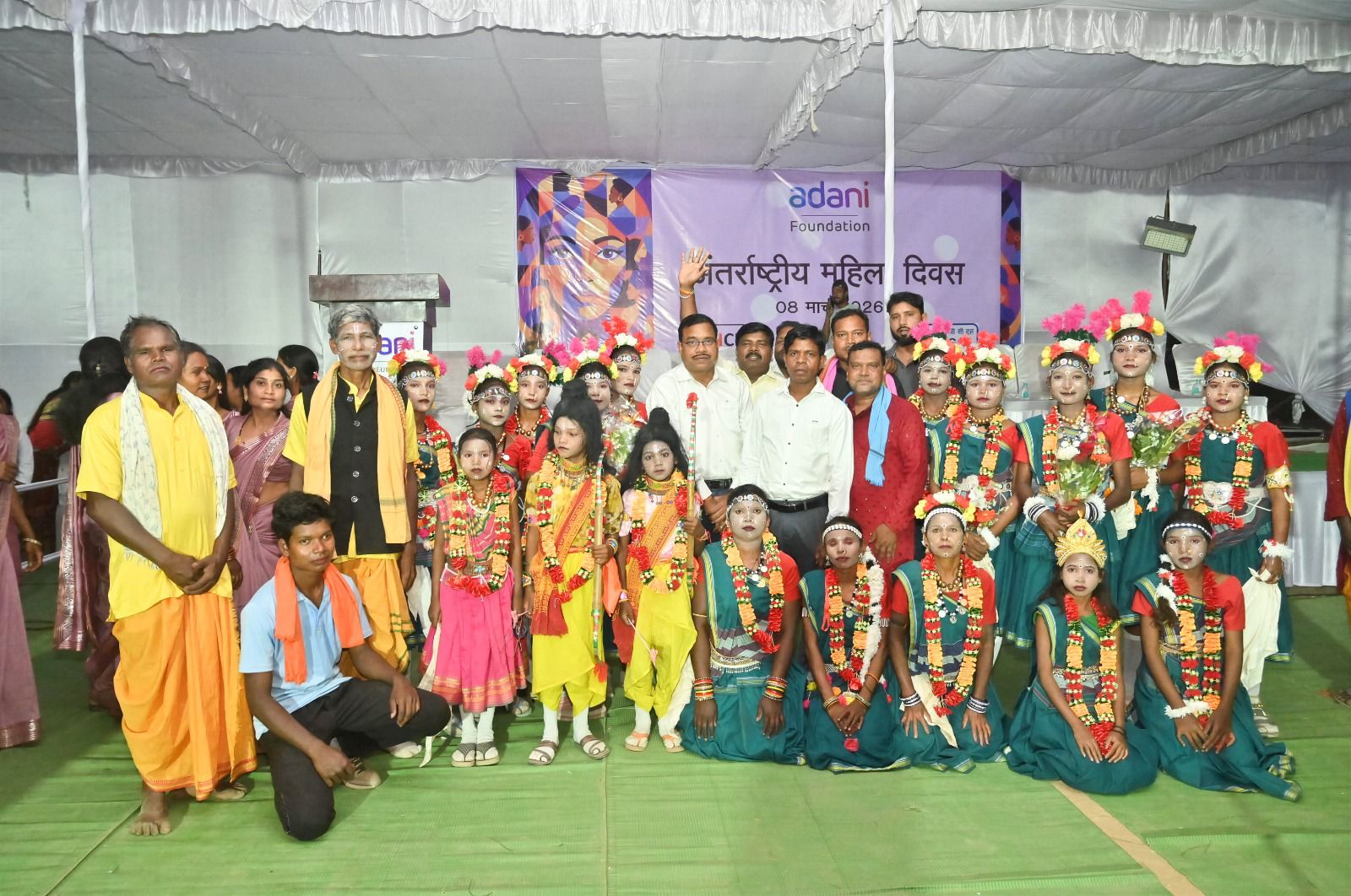 अदाणी फाउंडेशन के आयोजन मेंग्रामीण महिलाओं ने दिखाई प्रतिभा