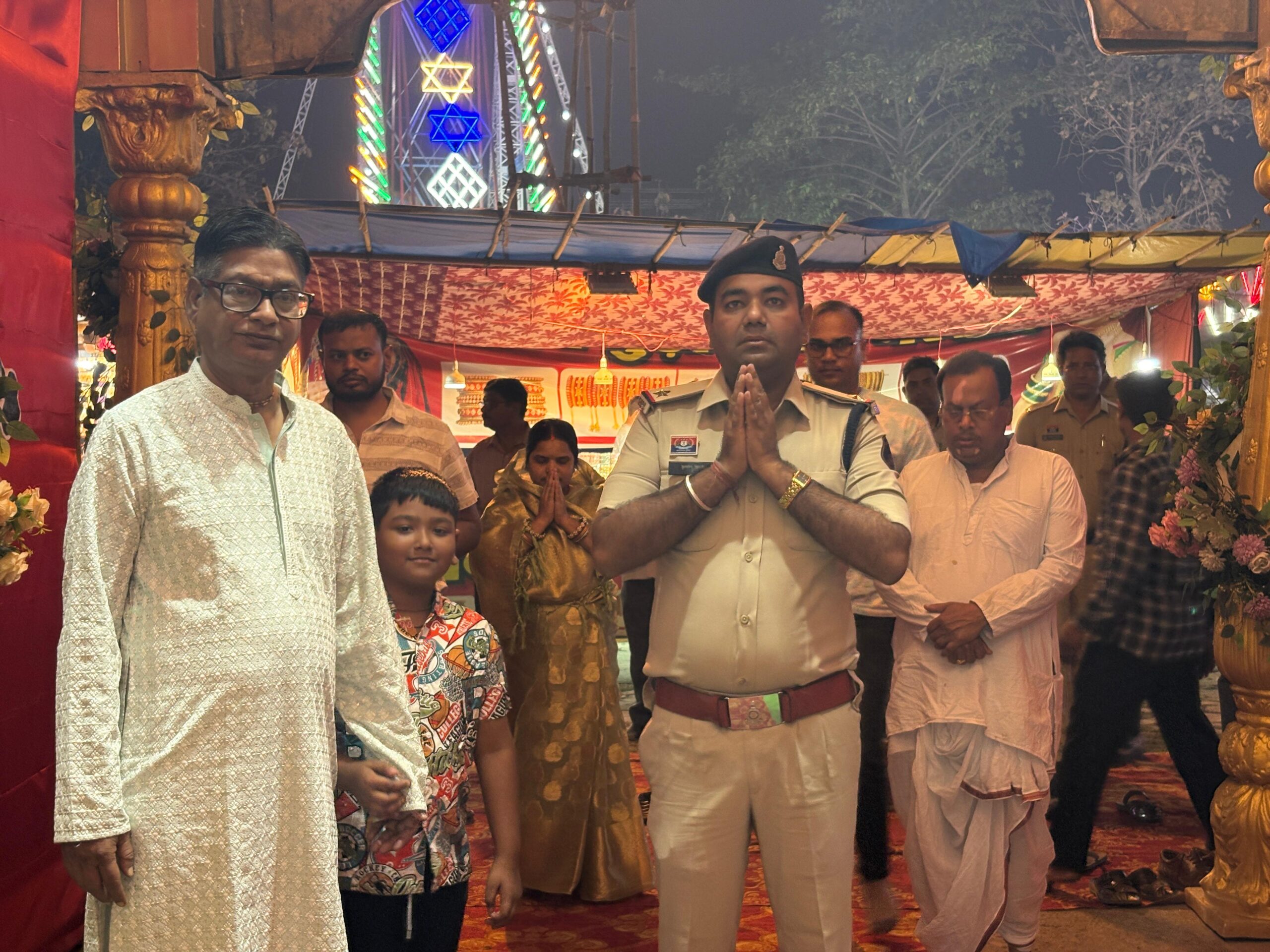 काली बाड़ी एस ई सी एल कोरबा में काली बाड़ी समिति के द्वारा चैत्र नवरात्र