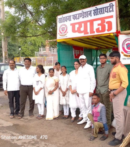 संतवना फाउंडेशन सोसाइटी द्वारा शहर के विभिन्न स्थानों पर निःशुल्क प्याऊ सेवा का शुभारंभ