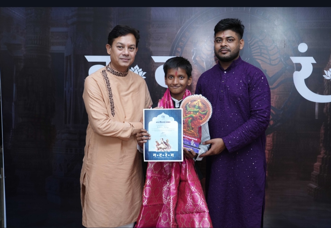 कोरबा के बाल कलाकार फणींद्र दुबे को ‘कला गौरव रत्न सम्मान’, रायपुर में तबला वादन से दर्शकों को किया मंत्रमुग्ध