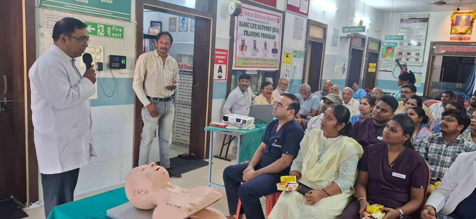 सिद्धिविनायक अस्पताल में बेसिक लाइफ सपोर्ट प्रशिक्षण कार्यक्रम का सफल आयोजन
