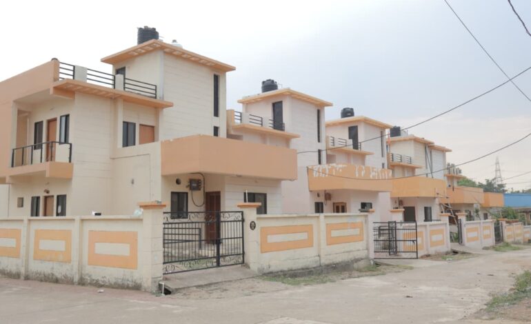 छत्तीसगढ़ गृह निर्माण मंडल द्वारा झगरहा में