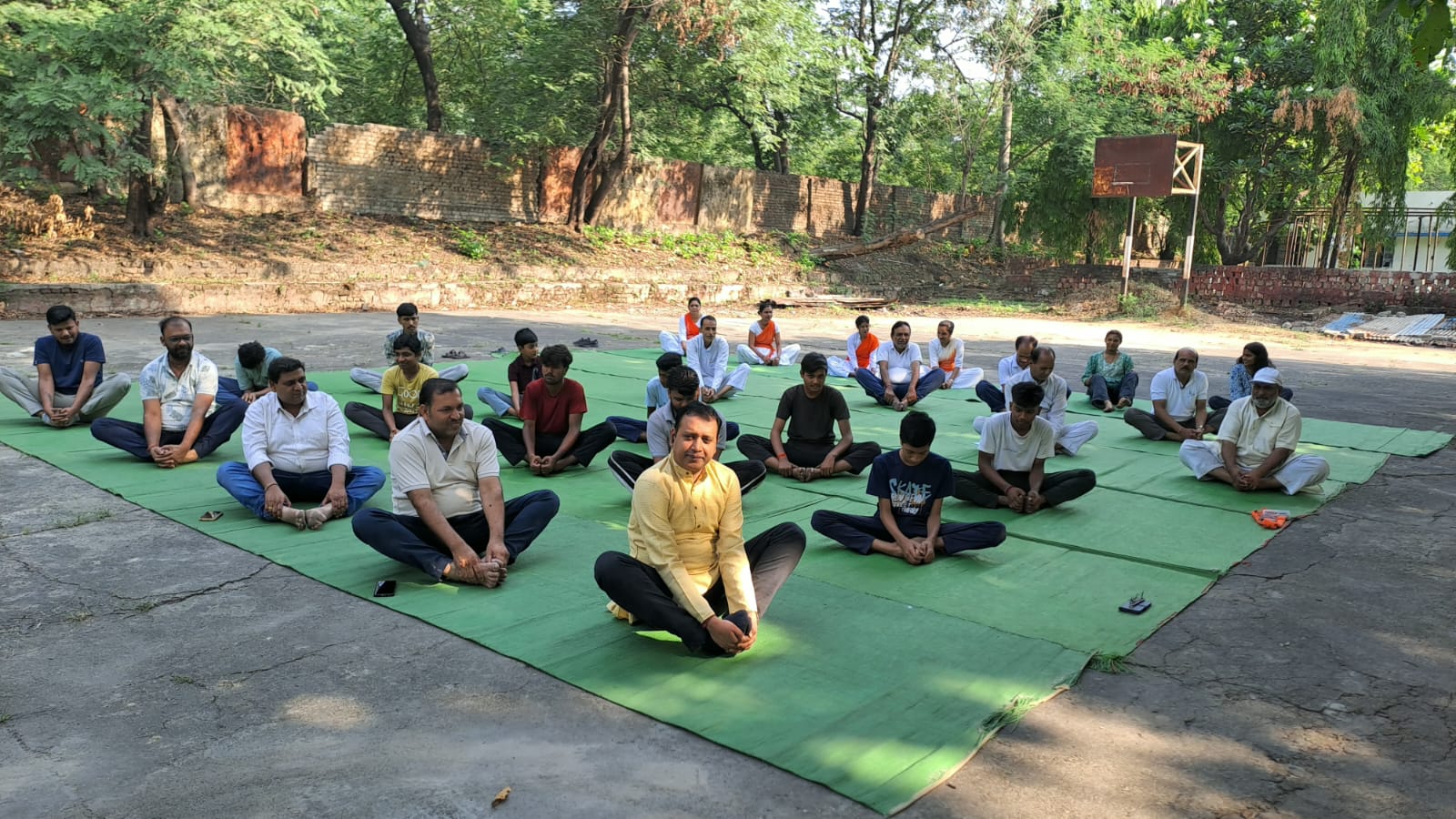अंतर्राष्ट्रीय योग दिवस पर योग कार्यक्रम एवं सम्मान समारोह संपन्न