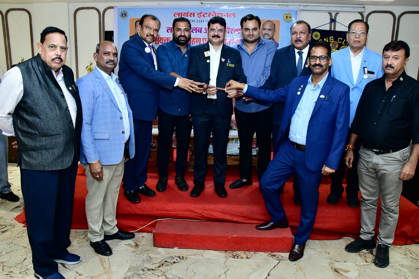 लायन रविशंकर सिंह अध्यक्ष, लायन दीपक अग्रवाल सचिव व लायन दिनेश राठौर कोषाध्यक्ष नियुक्त