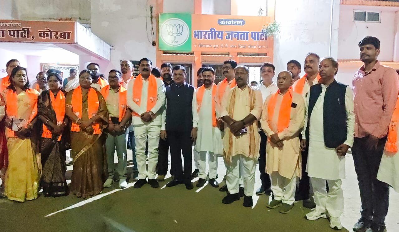 कोरबा भाजपा की बैठक में पवन साय ने दिए संगठन मजबूती के मंत्र, बूथ स्तर तक सक्रियता बढ़ाने के निर्देश