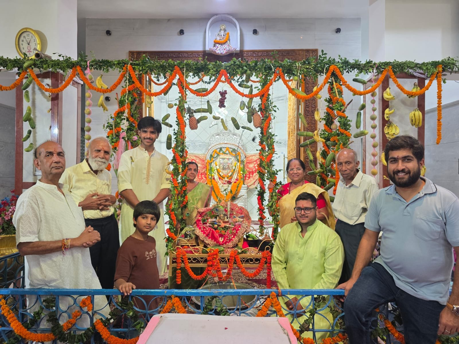 श्रीकृष्ण जन्माष्टमी पर श्री सप्तदेव मंदिर बना वृंदावन धाम